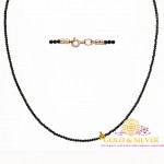 Жіноче золоте кольє з агату "Чорне і біле" 869343 , Gold &amp Silver Gold & Silver, Украина